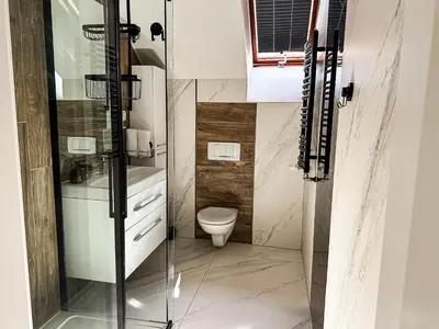 Łazienka w obiekcie Apartament Spacerowa Lux