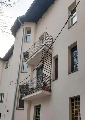 Balkon lub taras w obiekcie Apartament Za Murami Gliwice