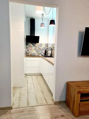 Kuchnia lub aneks kuchenny w obiekcie Apartament Wałbrzych / Piaskowa Góra