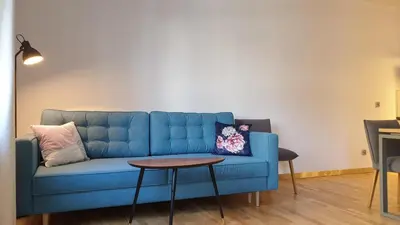 Część wypoczynkowa w obiekcie LAGUNA Apartament 7 Willa Maria