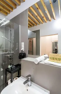 Łazienka w obiekcie Apartamenty loftowe blisko Rynku