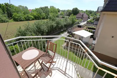 Balkon lub taras w obiekcie Apartament Słoneczny 5