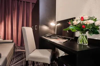 Część wypoczynkowa w obiekcie Sky Business Hotel