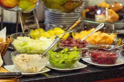 Jedzenie w hotelu lub w pobliżu