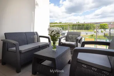 Część wypoczynkowa w obiekcie Apartamenty Słoneczna Polana, MyWeek