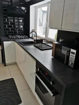 Kuchnia lub aneks kuchenny w obiekcie Apartament ALPa Kudowa Zdrój