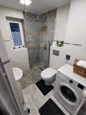 Łazienka w obiekcie Apartament ALPa Kudowa Zdrój
