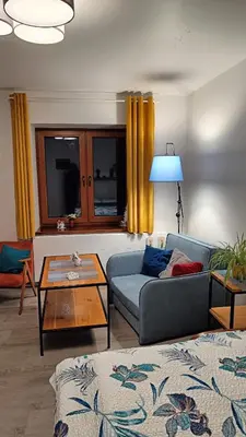 Część wypoczynkowa w obiekcie Apartament Na Wzgórzu