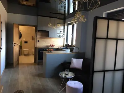 Kuchnia lub aneks kuchenny w obiekcie Apartament nad Jeziorem Nyskim