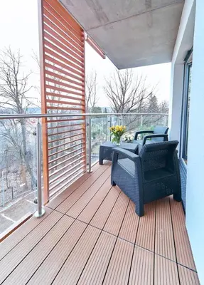 Balkon lub taras w obiekcie LAGUNA Apartament Polanica Residence 32
