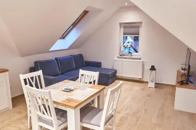 Kuchnia lub aneks kuchenny w obiekcie LAGUNA Apartament 