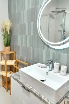 Łazienka w obiekcie LAGUNA Apartament 