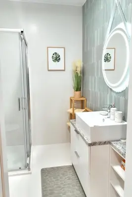 Łazienka w obiekcie LAGUNA Apartament 