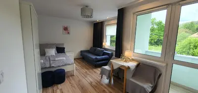 Część wypoczynkowa w obiekcie Apartament Altheide