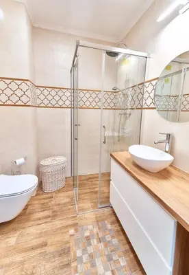 Łazienka w obiekcie LAGUNA 11 Apartament z Kwiatami