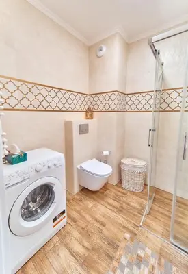 Łazienka w obiekcie LAGUNA 11 Apartament z Kwiatami
