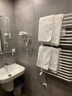 Łazienka w obiekcie Ludowa Restauracja & Noclegi