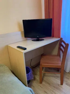 Telewizja i/lub zestaw kina domowego w obiekcie Ludowa Restauracja & Noclegi