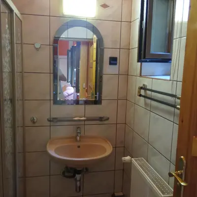 Łazienka w obiekcie Leśny Dwór