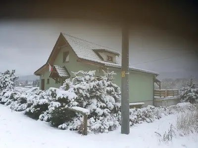 Obiekt Domki Dzika Orlica zimą