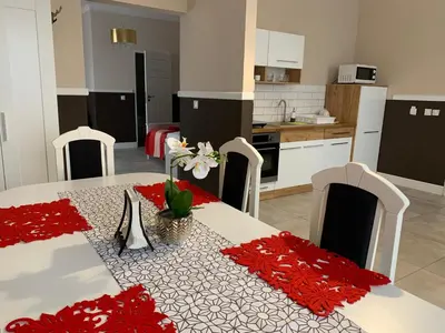 Kuchnia lub aneks kuchenny w obiekcie Willa Konopnicka