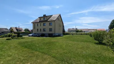 Budynek, w którym mieści się pensjonat
