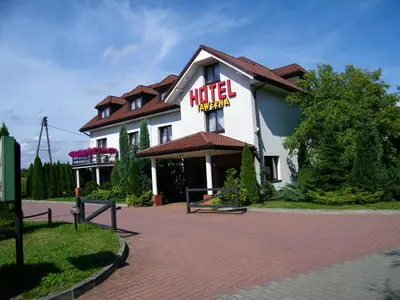 Budynek, w którym mieści się hotel