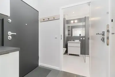 Łazienka w obiekcie Apartment Wrocław Na Bulwarach by Noclegi Renters