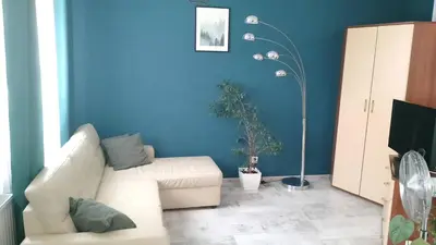 Część wypoczynkowa w obiekcie Apartament Leśny