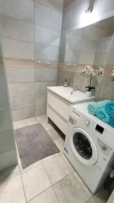 Łazienka w obiekcie Apartament na Kruczej