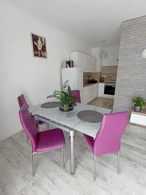 Kuchnia lub aneks kuchenny w obiekcie Apartament na Kruczej