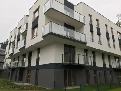 Budynek, w którym mieści się apartament