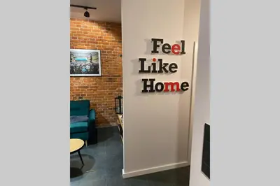 Plan piętra w obiekcie Stylowy apartament tuż przy Rynku