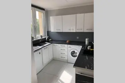 Kuchnia lub aneks kuchenny w obiekcie Apartament Sikornik