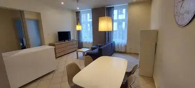 Telewizja i/lub zestaw kina domowego w obiekcie Apartament Zwycięstwa 45