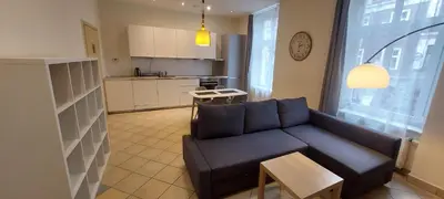 Kuchnia lub aneks kuchenny w obiekcie Apartament Zwycięstwa 45