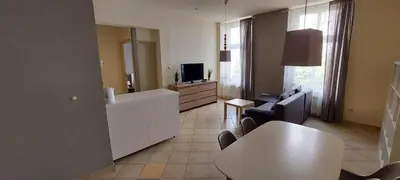 Telewizja i/lub zestaw kina domowego w obiekcie Apartament Zwycięstwa 45