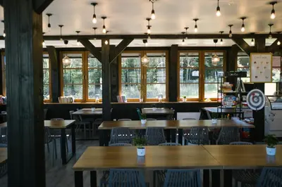 Restauracja lub miejsce do jedzenia w obiekcie Owca z widokiem