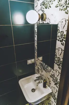 Łazienka w obiekcie Owca z widokiem