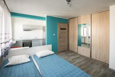 Kuchnia lub aneks kuchenny w obiekcie High Floor Vision Apartment
