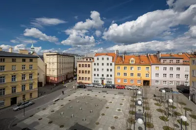 Widok na miasto Opole z tego apartamentu