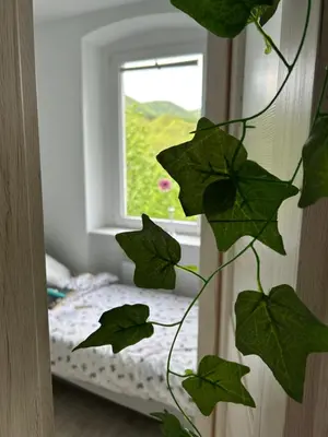 Łóżko lub łóżka w pokoju w obiekcie Apartament Jedlinka