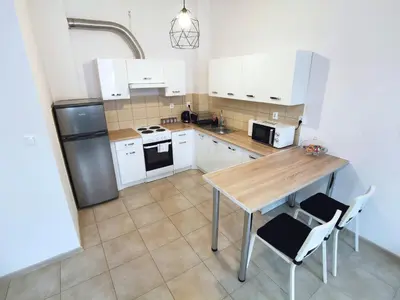 Kuchnia lub aneks kuchenny w obiekcie Apartament Seven