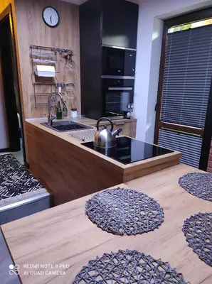 Kuchnia lub aneks kuchenny w obiekcie Apartament Aurora Kletno