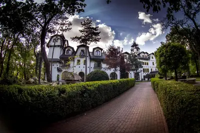 Ogród w obiekcie Hotel Maria