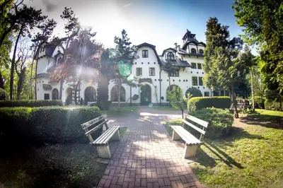 Ogród w obiekcie Hotel Maria
