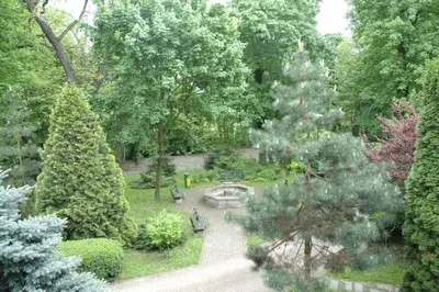 Ogród w obiekcie Hotel Maria