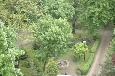 Ogród w obiekcie Hotel Maria