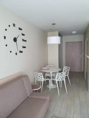 Część wypoczynkowa w obiekcie Czarna Góra Apartament ISCHGL 18