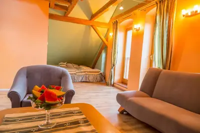 Część wypoczynkowa w obiekcie Apartamenty Miranda